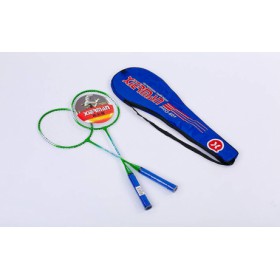 Набір для бадмінтону 2 ракетки в чохлі XIERMAN PRO-601 Зелений (PL0017634)