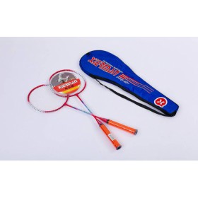 Набір для бадмінтону 2 ракетки в чохлі XIERMAN PRO-601 Рожевий (PL0017633)