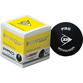 М'яч для сквошу Dunlop PRO 2 чорн White СПОРТ 12XIBBX