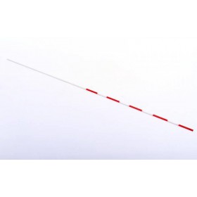 Антена для волейбольної сітки 1 шт Zelart Скловолокно 80 см Білий (C-3261)