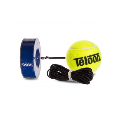 Тренажер для великого тенісу - м'яч на гумці з обважнювачем TELOON TENNIS TRAINER TL801-5-MID (EL002320)