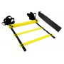 Координаційна сходи EasyFit 6 м товщина ступенів 4 мм (швидкісна доріжка для тренування швидкості) жовта