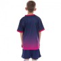 Форма футбольна дитяча Zelart 8826B розмір 2XS зріст 130-140см Deep Blue-Pink