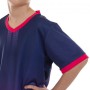 Форма футбольна дитяча Zelart 8826B розмір 2XS зріст 130-140см Deep Blue-Pink