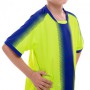 Форма футбольна дитяча Zelart 8825B розмір S зріст 150-155см Neon Green-Blue