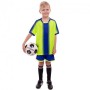 Форма футбольна дитяча Zelart 8825B розмір S зріст 150-155см Neon Green-Blue