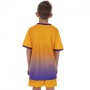 Форма футбольна дитяча Zelart 8826B розмір XS зріст 140-150см Yellow-Purple