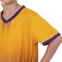 Форма футбольна дитяча Zelart 8826B розмір XS зріст 140-150см Yellow-Purple