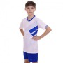 Форма футбольна дитяча Zelart 2005B розмір 28 зростання 140-150см White-Blue