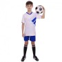Форма футбольна дитяча Zelart 2005B розмір 28 зростання 140-150см White-Blue