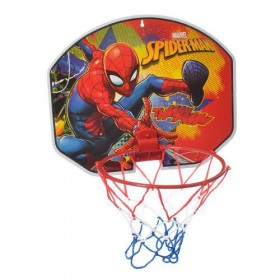 Баскетбольное кольцо детское со щитом и мячем 22 см SpiderMan 3+