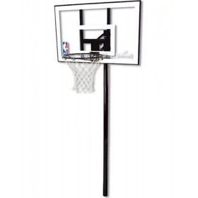 Баскетбольна стійка Spalding Silver 44' Polycarbonate (88596CN)