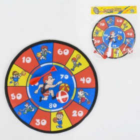 Дартс на липучках 288-1 216 в поліетиленовій упаковці - 182020