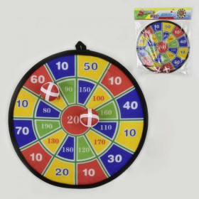 Дартс 806 144-2 м'ячі на липучках, в поліетиленовій упаковці - 182013