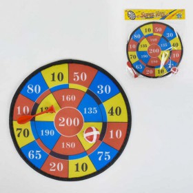 Дартс на липучках 288-12 216 в поліетиленовій упаковці - 182021