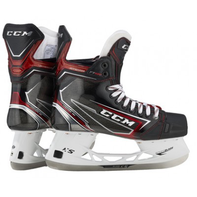 Ковзани CCM JETSPEED FT490 SR дорослі, Розмір 10.0 EE (45), чорний/червоний, JS490-SR-10EE