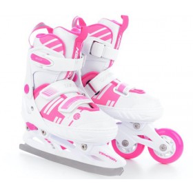 Ролики Льодові Ковзани 2в1 Tempish MISTY DUO Білі р 33 36 (ror8812)