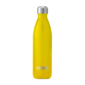 Фляга для води VPLab Metal water bottle 600 мл Жовта (4384303153)