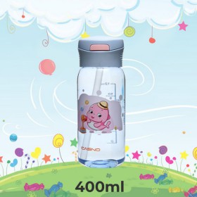 Спортивна пляшка для води Casno 400 мл Сірий 000162794