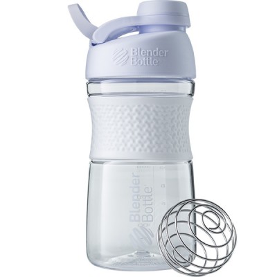 Пляшка-шейкер Blender Bottle SportMixer Twist 590 мл White (SKL24-144930)