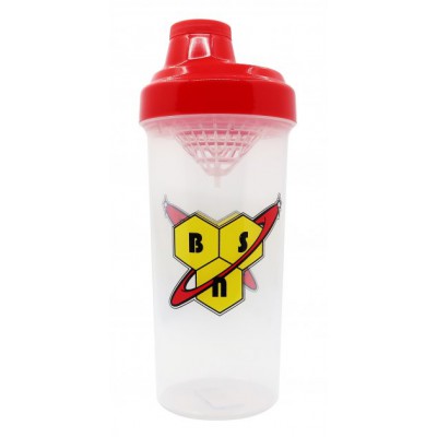 Шейкери BSN Shaker bottle 750 ml BSN clear/red