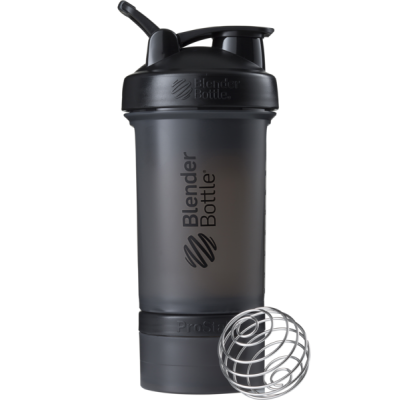 Шейкер спортивный BlenderBottle ProStak 650ml с 2-мя контейнерами Black (ORIGINAL)