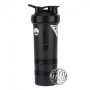 Шейкер спортивный BlenderBottle ProStak 650ml с 2-мя контейнерами Black (ORIGINAL)