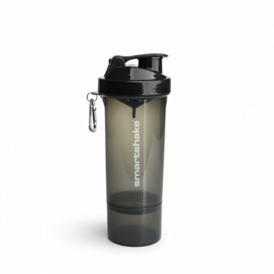 Шейкер SmartShake Slim Gunsmoke Black 500 мл чорний (7350057182000)