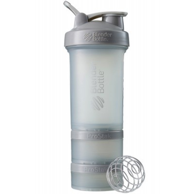 Шейкер спортивний BlenderBottle ProStak 22oz/650ml з 2-ма контейнерами Grey (Original)