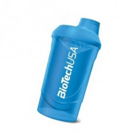 Шейкер BioTech Wave — блакитний 600 мл