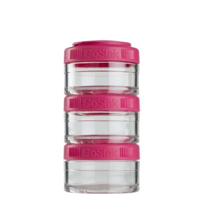 Контейнер спортивний BlenderBottle GoStak 3х60 Pink, Original - 145337