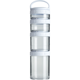 Контейнер спортивний BlenderBottle GoStak Starter 4 Pak White