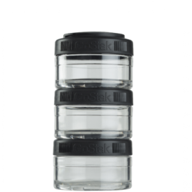 Контейнер спортивний BlenderBottle GoStak 3*60 Black