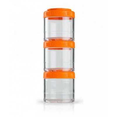 Контейнер спортивний BlenderBottle GoStak 3 Pak Orange