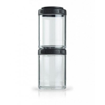 Контейнер спортивний BlenderBottle GoStak 2 Pak Black