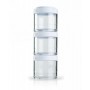 Контейнер спортивний BlenderBottle GoStak 3 Pak White (ORIGINAL) (VZ55GS 3Pak White)