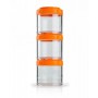 Контейнер спортивний BlenderBottle GoStak 3 Pak Orange (ORIGINAL) (VZ55GS 3Pak Orange)