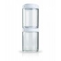 Контейнер спортивний BlenderBottle GoStak 2 Pak White (ORIGINAL) (VZ55GS 2Pak White)