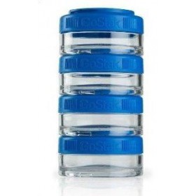 Контейнер спортивний BlenderBottle GoStak 4*40ml Blue (ORIGINAL) (VZ55GS 4*40ml Blue)