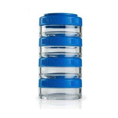 Контейнер спортивний BlenderBottle GoStak 4*40ml Blue (ORIGINAL) (VZ55GS 4*40ml Blue)