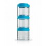 Контейнер спортивний BlenderBottle GoStak 3 Pak Aqua (ORIGINAL) (VZ55GS 3Pak Aqua)