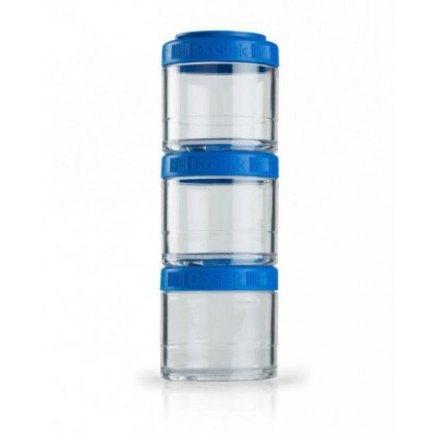 Контейнер спортивний BlenderBottle GoStak 3 Pak Blue (ORIGINAL) (VZ55GS 3Pak Blue)