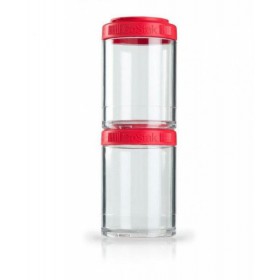 Контейнер спортивний BlenderBottle GoStak 2 Pak Red, Original - 145186