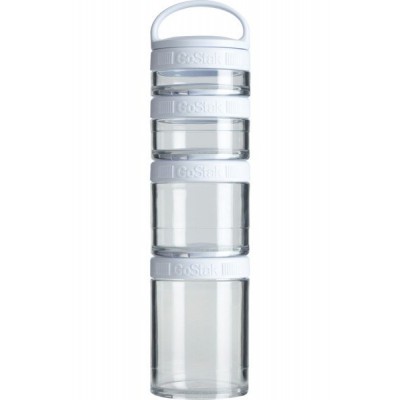 Контейнер спортивний BlenderBottle GoStak Starter 4 Pak White Original - 145324