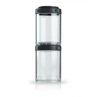 Контейнер спортивний BlenderBottle GoStak 2 Pak Black, Original (144987)