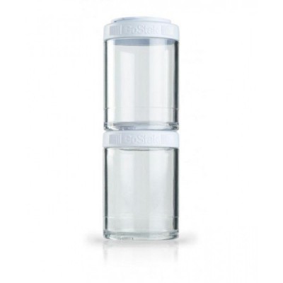 Контейнер спортивний BlenderBottle GoStak 2 Pak White Original (145334)