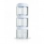 Контейнер спортивний BlenderBottle GoStak 3 Pak White Original (145330)