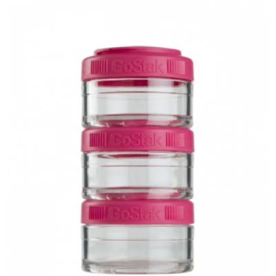 Контейнер спортивний BlenderBottle GoStak 3х60 Pink, Original (145337)