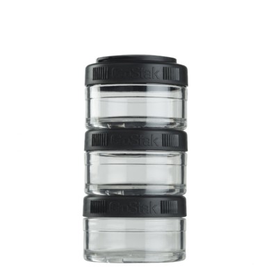 Контейнер спортивний BlenderBottle GoStak 3х60 Black, Original - 145335