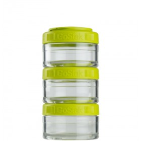 Контейнер спортивний BlenderBottle GoStak 3х60 Green, Original - 145338